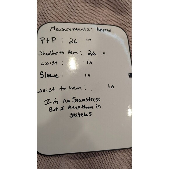 Daily Ritual‎ XL Pink Knit Sweater Chunky Pullover Long Sleeve - Picture 4 of 4